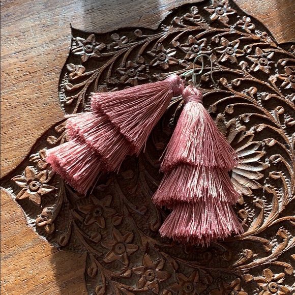 Tassel Earrings - Picture 2 of 3